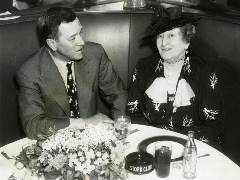 In 1934, Lettie Pate Whitehead becomes the first American woman to serve as a director of a major corporation, The Coca-Cola Company. Pictured here with president Robert Woodruff.